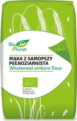 MĄKA Z SAMOPSZY PEŁNOZIARNISTA BIO 500 g - BIO PLANET