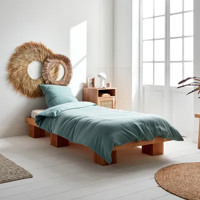 Immagine prodotto di Set biancheria da letto in cotone verde