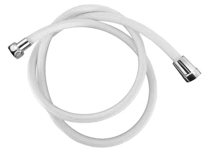 Imagen del producto de Manguera de ducha SILKFLEX, fabricada en nylon, de 150 cm de longitud, color blanco