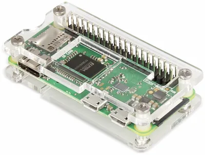 Image de JOY-IT Boîtier acrylique pour Raspberry Zero-W
