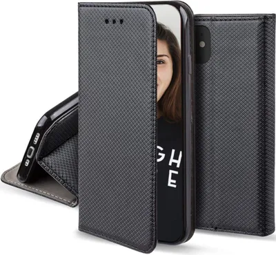 Image de Jaym, Euit avec rabat magnétique et fonction stand Samsung Galaxy A25 5G, Noir