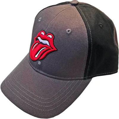 Obrázok produktu pre The Rolling Stones - "Classic Tongue" Baseballová čiapka pre mužov/ženy Uni RO6430 (One Size) (Anthracite/Black)