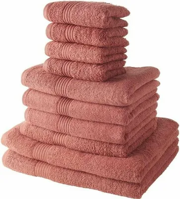 Obrázek produktu pro Set Prosoape Today, 100% bumbac, terracotta, 10 piese