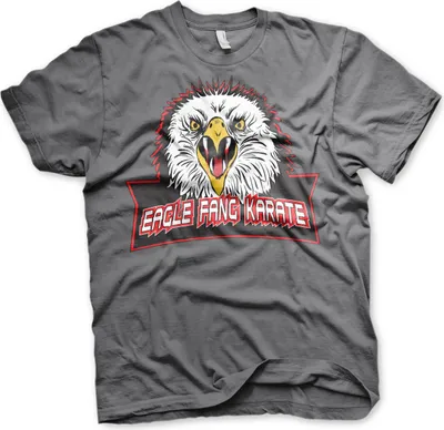 Produktbild von Eagle Fang Karate T-Shirt - Medium - DarkGrey