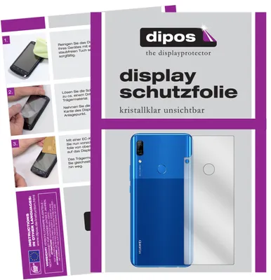Produktbild von 6x Schutzfolie für Huawei P Smart Z (2019) Rückseite klar Displayschutzfolie