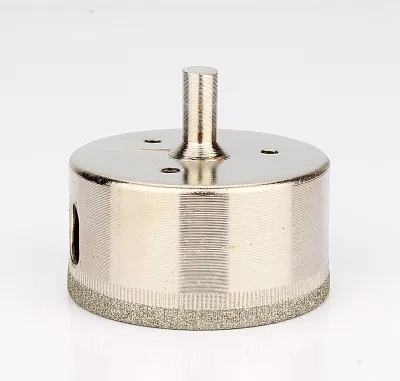Obrázok produktu pre diamantové vrtáky s priemerom 60 mm na vŕtanie skla, obkladových dlaždíc, žuly a mramoru. Sada vrtákov na jadrové vŕtanie