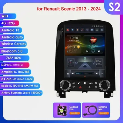 Produktbild von Autoradio – Multimediaspieler – Carplay-Radio – 2-DIN-Radio – Android Auto – 9,7-Zoll-Touchscreen
