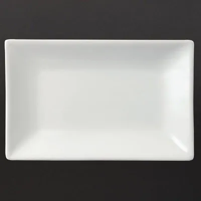 Immagine prodotto di Piatti da portata rettangolari Olympia Whiteware 20 x 13 cm (6 pezzi)