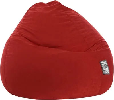 Zdjęcie produktu dla Worek do siedzenia BeanBag Easy XXL 130 x 80 cm, czerwony Bbxxl
