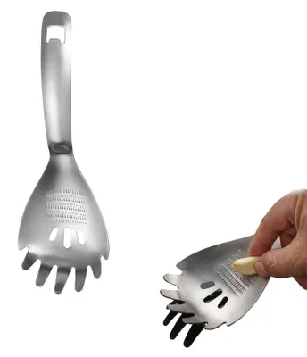Edelstahl-Küchenhelfer 5-in-1 Knoblauchpresse, Kartoffelzerkleinerer