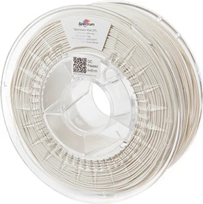 Zdjęcie produktu dla Filament Spectrum 3D, ASA 275, 1,75 mm, 1000 g, 80307, biały polarny