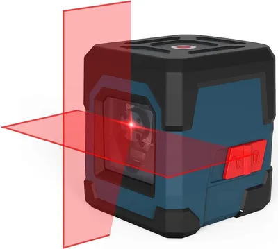 Produktbild von Equivera Laserwasserwaagen - Kreuzlinienlaser - selbstnivellierende Laserwasserwaage - Linienlaser