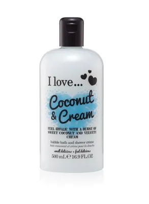 Obrázek produktu pro I Love, Coconut & Cream, Nourishing, Shower Cream, 500 ml