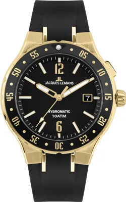 Produktbild von Jacques Lemans 1-2109E Hybromatic Herrenuhr 42mm