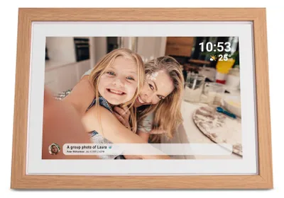 Produktbild von Denver PFF-1040LW 10,1″ Frameo WLAN Bilderrahmen mit IPS & App
