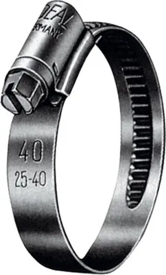 Produktbild von Riegler Schneckengewinde-Schl.schelle, Chromstahl (W2), 90 - 110 mm, 9 mm