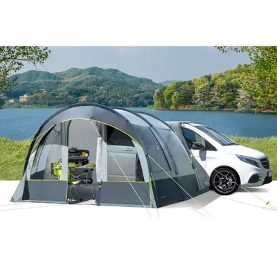 Produktbild von Brunner Beyond, Camping, Festrahmen, Tunnelzelt, 8 m², 12 kg, Grau, Weiß