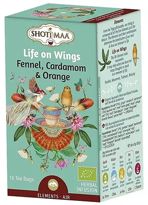 Image de Shoti Maa TisaneLife On Wings - 32 G Paquet De 6 Pcs