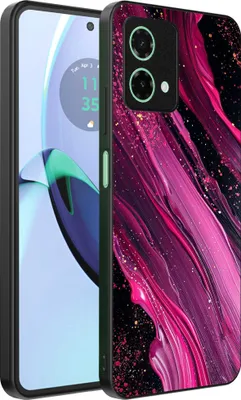 Obrázek produktu pro Vhodné pro Motorola Moto G84 Pouzdro na telefon s mramorovým potiskem - TPU zadní kryt pouzdro s mramorovým designem - Purple Pink - Smartphonica