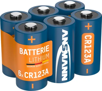 Produktbild von ANSMANN CR123A Lithium Fotobatterie 3V 6 Stück Photo CR17335