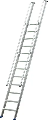 Produktbild von Profi Stufenleiter Mod. 222 mit 2 Handläufen - Stufenanzahl: 12, Länge: 4,36 m
