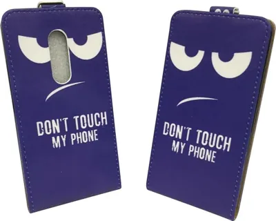 Produktbild von Handyhülle Tasche für Handy ZTE Axon 7 Dont Touch my Phone