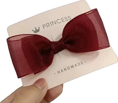 Productafbeelding van Haarspelden, minerale kleur, elegant design, rood