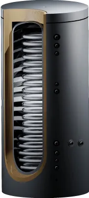 Produktbild von Solarspeicher Hygienekombispeicher 300 Liter mit Isolierung Typ PHS 300
