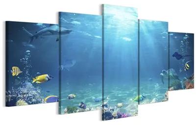 Immagine prodotto di LUMASOUL Quadri su tela con motivi animali, Quadri da Parete per Soggiorno e Camera da Letto, Quadri 100x50 cm Moderno