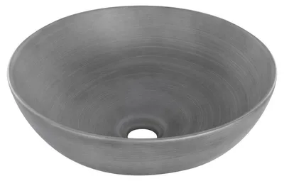 Obrázok produktu pre Umývadlo na dosku Slim keramika sivá 28,5 cm 38.010.84