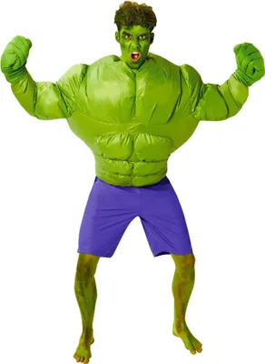 Produktbild von Aufblasbares Hulk Kostüm, Größe:STD