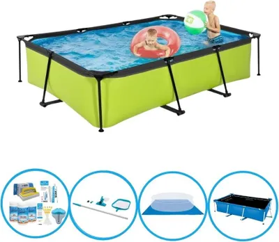 Obrázek produktu pro Bazén EXIT Lime - Rámový bazén 300x200x65 cm - Nabídka bazénů