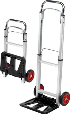 Produktbild von ALU Teleskop Sackkarre Transportkarre Stapelkarre klappbar ******