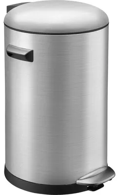 Produktbild von EKO - Belle Deluxe Treteimer 20 Liter - Stainless steel Plastic - Matt Edelstahl