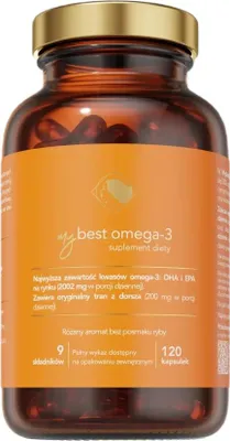 Produktbild von MyBestOmega-3 Nahrungsergänzungsmittel 120 Kapseln