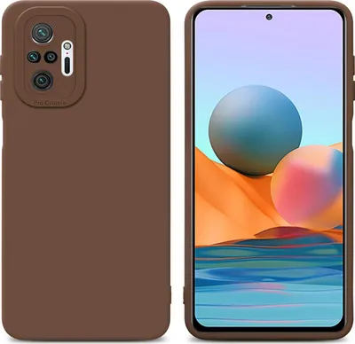 A product shot of a phone case and a smartphone.