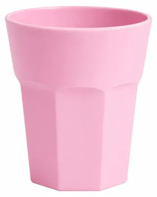 Produktbild von Plasticforte unzerbrechliches Trinkglas - Kunststoff - rosa - 360 ml - Trinkglaser - 9 x 10 cm