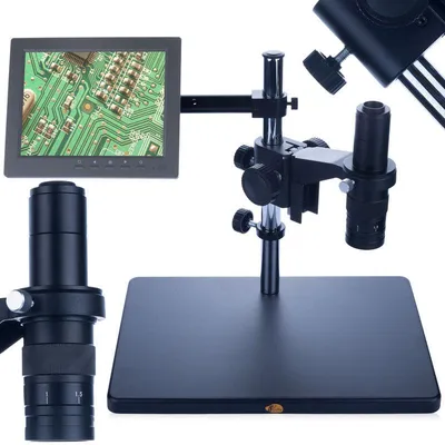 Image de Microscope numérique - Microscope USB - Microscope d'observation - Zoom de 7x à 45x - Lentille rotative à 360°
