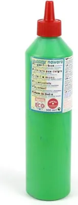 Produktbild von ökoNorm Fingerfarbe nawaro, Flasche 500ml - grün