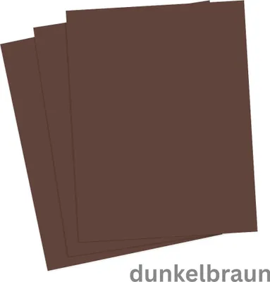 Zdjęcie produktu dla folia Tonpapier, (B)500 x (H)700 mm, 130 g/qm, dunkelbraun