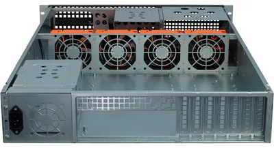 Zdjęcie produktu dla Inter-Tech 2U-2129N, Rack, Serwer, Czarny, Srebrny, ATX, EATX, micro ATX, Mini-ITX, SSI EEB, Stal, 2U