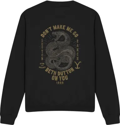 Produktbild von Yellowstone - Sweatshirt für Herren/Damen Uni TV12170 (XL) (Schwarz)