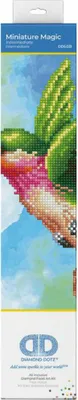 Produktbild von Diamond Dotz DIAMOND DOTZ® Original Diamond Painting ''Miniature Magic 28 x 29 cm 2.783 Diamant Mosaiksteine Kreativset für Erwachse