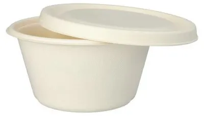 Produktbild von Schalen, Zuckerrohr "pure" 1000 ml Ø 17 cm · 8,4 cm weiss