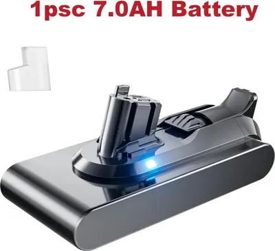 Immagine prodotto di Batteria per aspirapolvere senza fili V11 - Batteria di ricambio - 7000 mAh, 25,2 V, agli ioni di litio - Ricaricabile - Confezione da 1