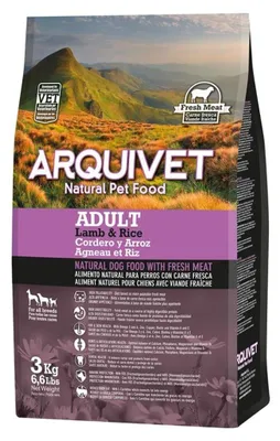 Productafbeelding van Arquivet Volwassen lamsvlees met rijst, 3 kg