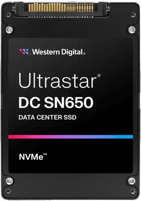 Produktbild von WESTERN DIGITAL Ultrastar SN650 7680GB