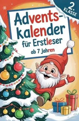 Zdjęcie produktu dla Silbenbuch 2. Klasse - Adventskalender für Erstleser