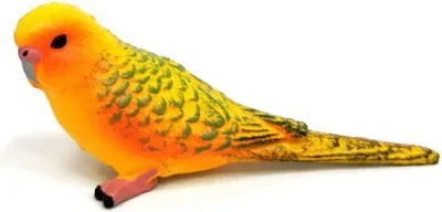 Image de A - Figurine Andulka jaune 7,5 cm
