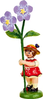 Produktbild von Hubrig Blumenkind / Blumenmädchen mit Flachs